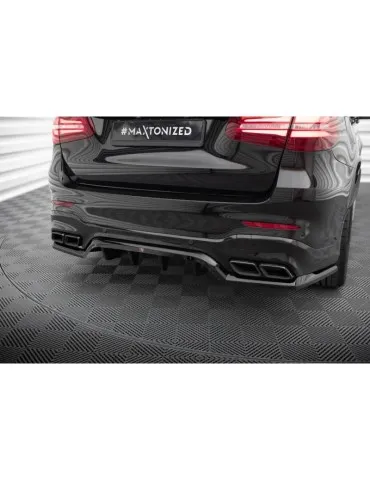 Diffuseur central Arrière (avec une barre verticale) V.1 MERCEDES-AMG GLC 63 SUV X253 - Maxton