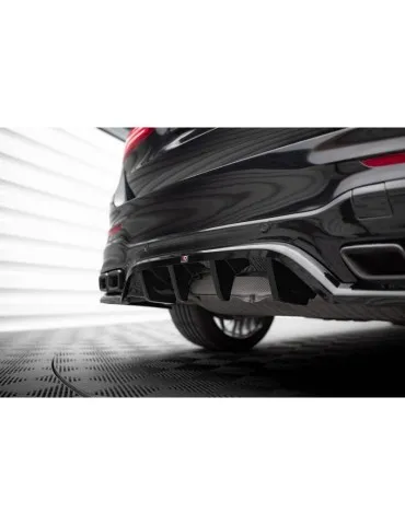 Diffuseur central Arrière (avec une barre verticale) V.1 MERCEDES-AMG GLC 63 SUV X253 - Maxton