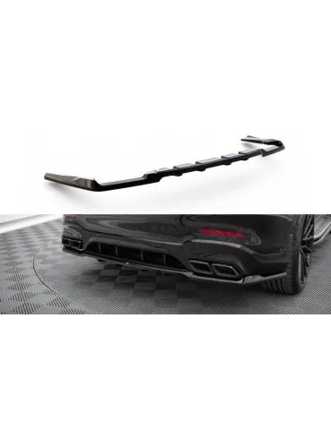 Diffuseur central Arrière (avec une barre verticale) V.2 MERCEDES-AMG GLC 63 SUV X253 - Maxton