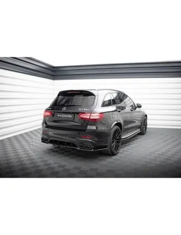 Diffuseur central Arrière (avec une barre verticale) V.2 MERCEDES-AMG GLC 63 SUV X253 - Maxton