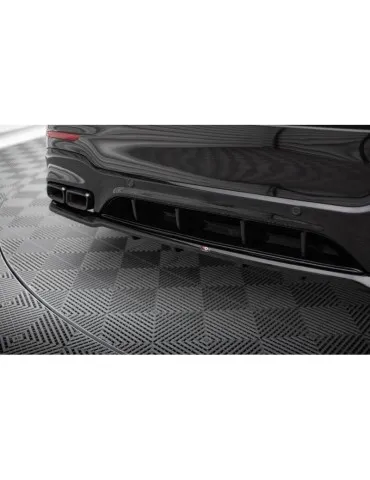 Diffuseur central Arrière (avec une barre verticale) V.2 MERCEDES-AMG GLC 63 SUV X253 - Maxton