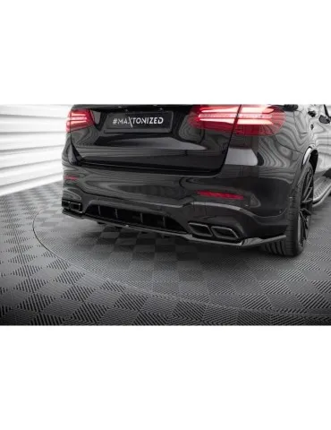 Diffuseur central Arrière (avec une barre verticale) V.2 MERCEDES-AMG GLC 63 SUV X253 - Maxton