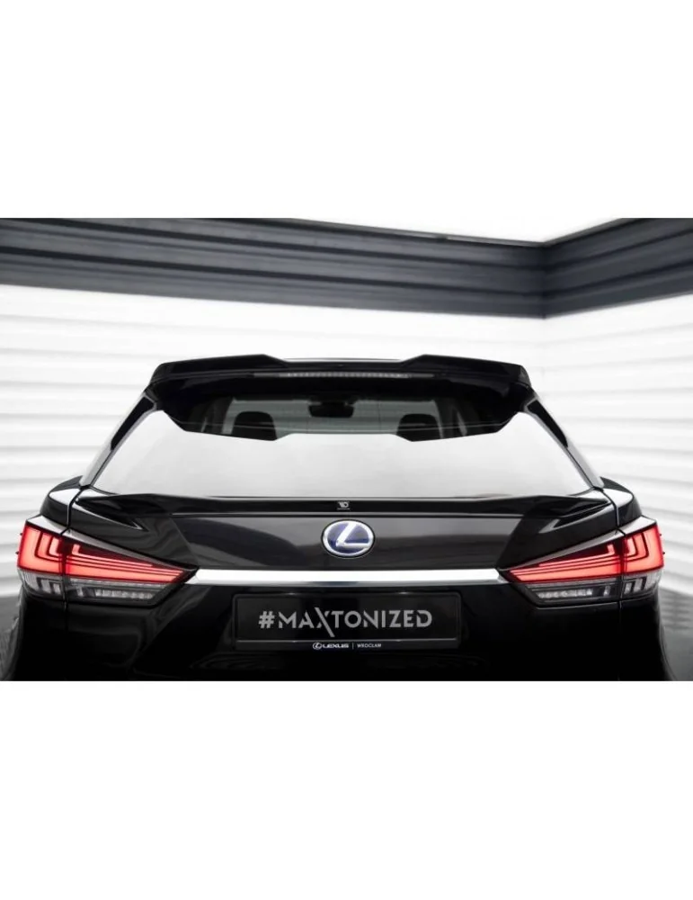 Plus Bas Extension Becquet / Aileron 3D LEXUS RX Mk4 Facelift - Maxton