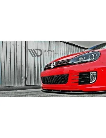 Lame de Pare-chocs Avant VER.2 VW GOLF VI (Pour GOLF GTI 35TH) - Maxton