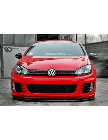 Lame de Pare-chocs Avant VER.2 VW GOLF VI (Pour GOLF GTI 35TH) - Maxton