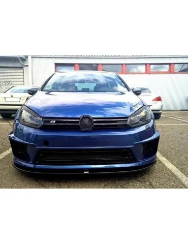 Lame de Pare-chocs Avant VW GOLF VI (Pour R400 Pare-chocs) - Maxton