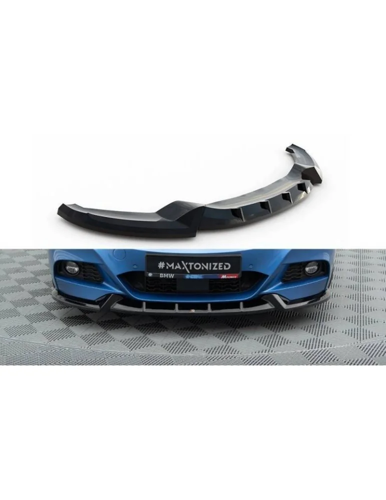 Lame de Pare-chocs Avant V.1 BMW 3 GT M-Pack F34 - Maxton