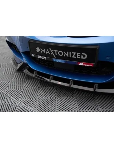 Lame de Pare-chocs Avant V.1 BMW 3 GT M-Pack F34 - Maxton