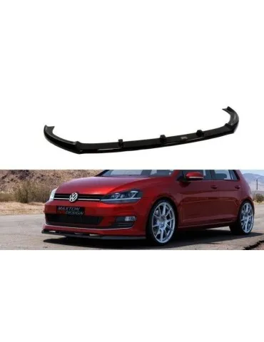 Lame de Pare-chocs Avant VW GOLF VII pour LA sport PACK - Maxton