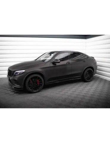 Extension / Rajout de Bas de caisse V.2 MERCEDES-BENZ GLC Coupe AMG-Line C253 - Maxton