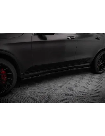 Extension / Rajout de Bas de caisse V.2 MERCEDES-BENZ GLC Coupe AMG-Line C253 - Maxton