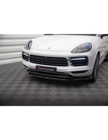 Lame de Pare-chocs Avant PORSCHE CAYENNE Coupe MK3 - Maxton