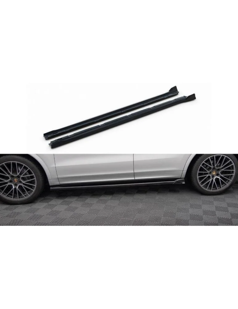 Extension / Rajout de Bas de caisse PORSCHE CAYENNE Coupe MK3 - Maxton