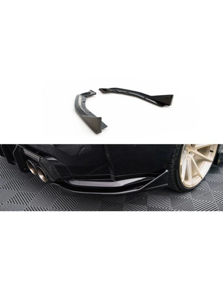 Lame de pare-chocs Latérales Arrière V.4 BMW M4 G82 - Maxton