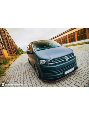 Lame de Pare-chocs Avant VOLKSWAGEN T6 V.1 - Maxton