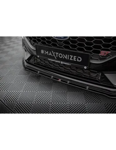 Lame de Pare-chocs Avant V.2 FORD FIESTA ST / ST-LINE Mk8 Facelift - Maxton