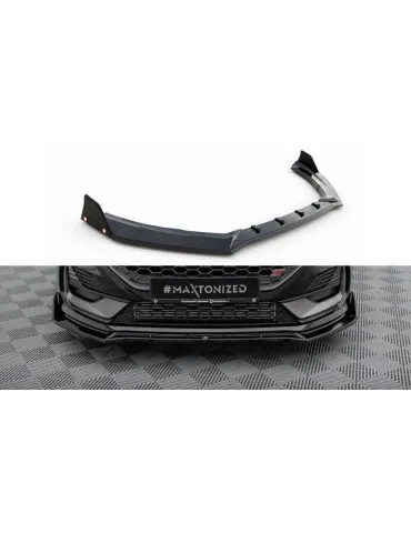 Lame de Pare-chocs Avant V.4 + Volets latéraux FORD FIESTA ST / ST-LINE Mk8 Facelift - Maxton