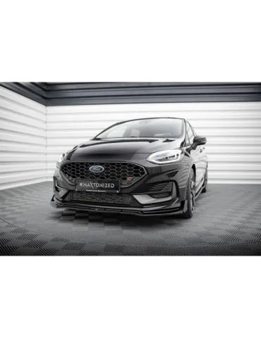 Lame de Pare-chocs Avant V.4 + Volets latéraux FORD FIESTA ST / ST-LINE Mk8 Facelift - Maxton