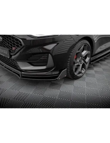 Lame de Pare-chocs Avant V.4 + Volets latéraux FORD FIESTA ST / ST-LINE Mk8 Facelift - Maxton