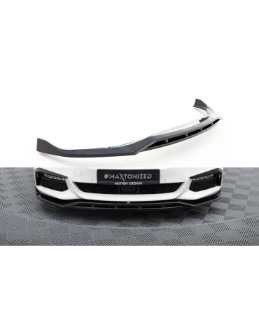 Lame de Pare-chocs Avant V.3 BMW 5 M-Pack G30 / G31 - Maxton