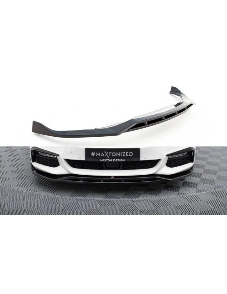 Lame de Pare-chocs Avant V.3 BMW 5 M-Pack G30 / G31 - Maxton