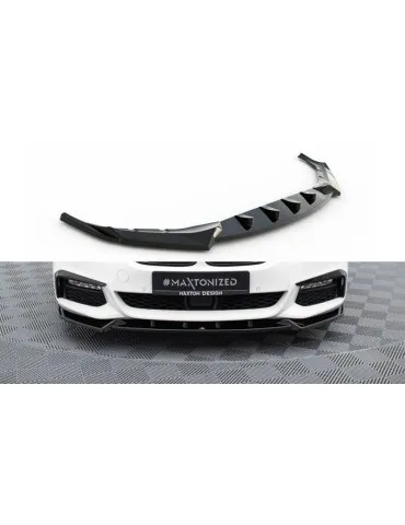 Lame de Pare-chocs Avant V.4 BMW 5 M-Pack G30 / G31 - Maxton