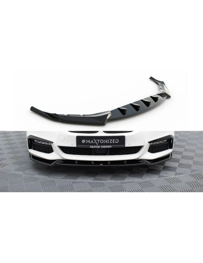 Lame de Pare-chocs Avant V.4 BMW 5 M-Pack G30 / G31 - Maxton