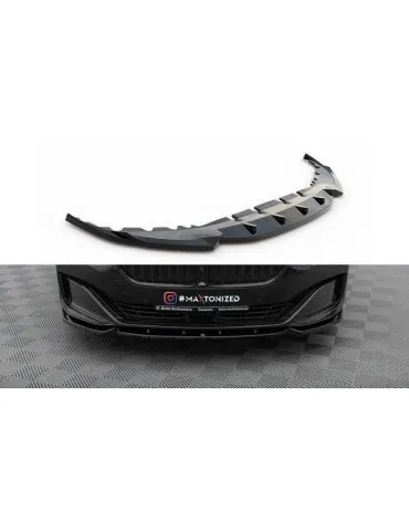 Lame de Pare-chocs Avant V.1 BMW 7 G11 Facelift - Maxton