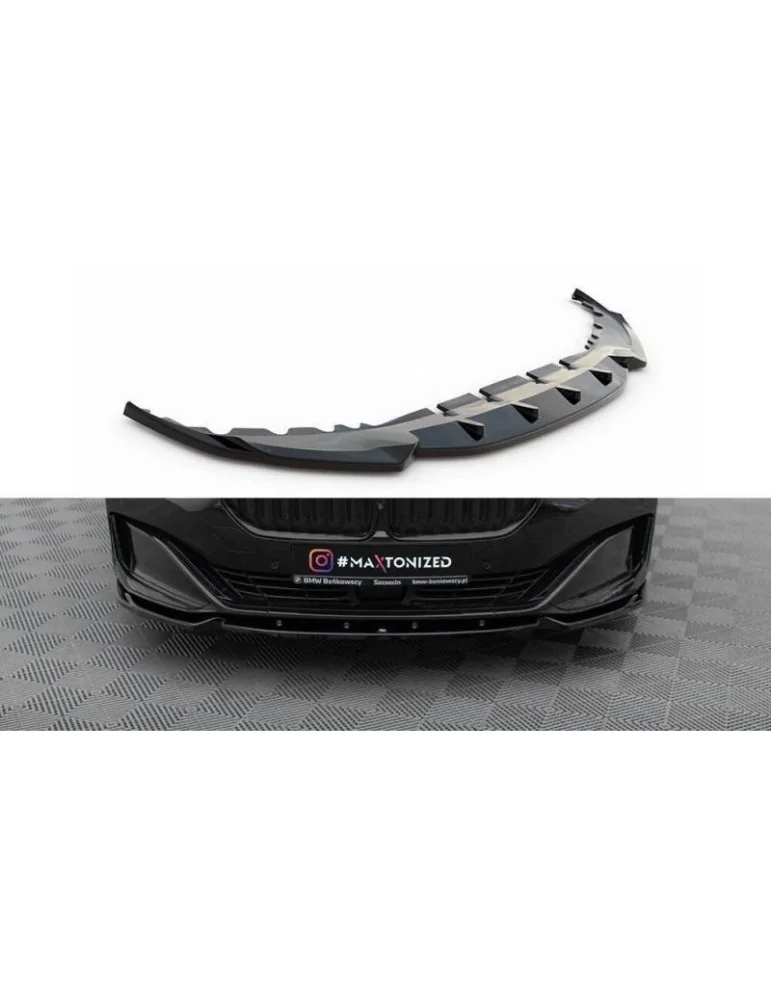 Lame de Pare-chocs Avant V.1 BMW 7 G11 Facelift - Maxton