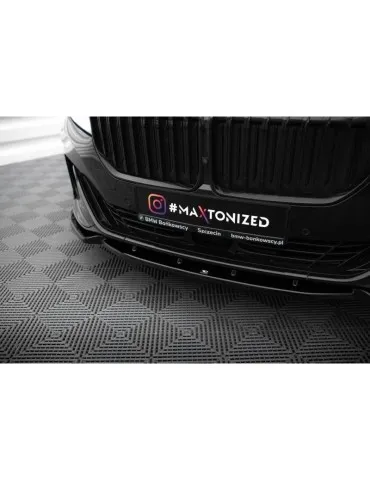 Lame de Pare-chocs Avant V.1 BMW 7 G11 Facelift - Maxton