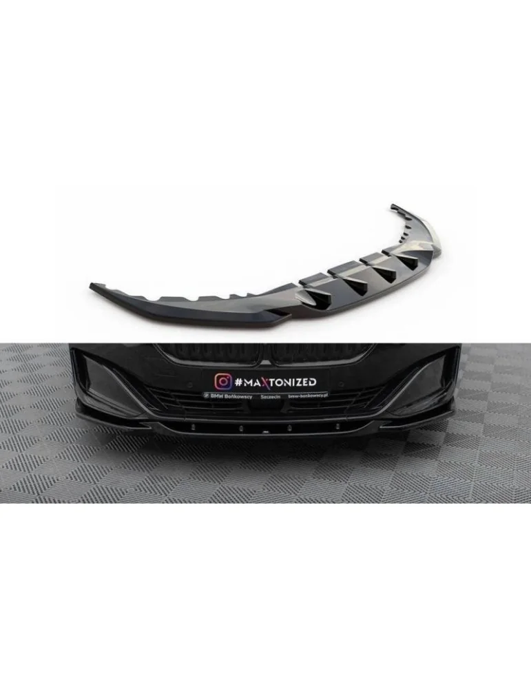 Lame de Pare-chocs Avant V.2 BMW 7 G11 Facelift - Maxton