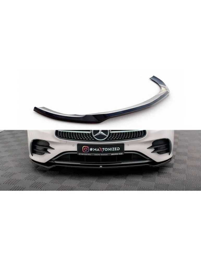 Lame de Pare-chocs Avant V.1 MERCEDES-BENZ E-Class W213 Coupe (C238) / Cabriolet (A238) AMG-Line / 53 AMG - Maxton