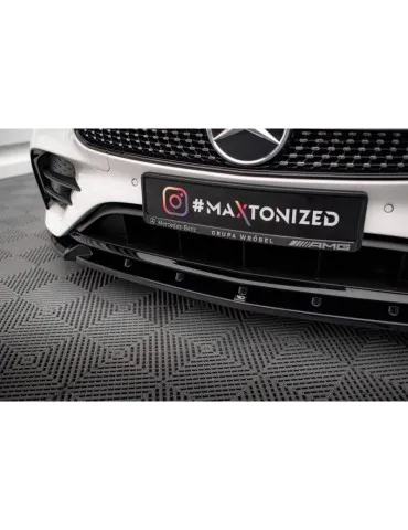 Lame de Pare-chocs Avant V.2 MERCEDES-BENZ E-Class W213 Coupe (C238) / Cabriolet (A238) AMG-Line / 53 AMG - Maxton