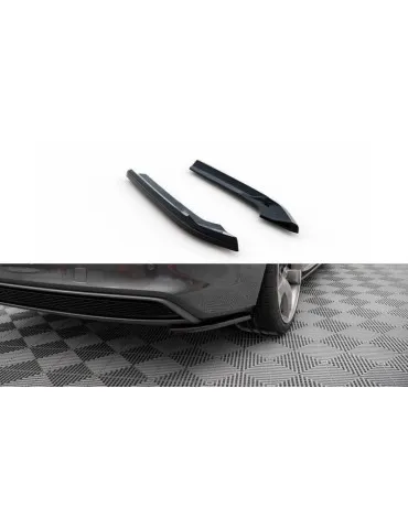 Lame de pare-chocs Latérales Arrière V.2 AUDI A4 S-LINE Avant B8 Facelift - Maxton