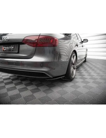Lame de pare-chocs Latérales Arrière V.2 AUDI A4 S-LINE Avant B8 Facelift - Maxton