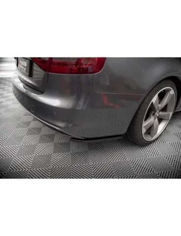 Lame de pare-chocs Latérales Arrière V.2 AUDI A4 S-LINE Avant B8 Facelift - Maxton