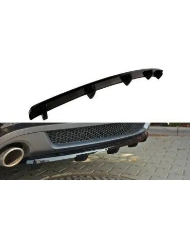 Diffuseur central Arrière AUDI A5 S-LINE (avec une barre verticale) - Maxton