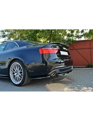 Diffuseur central Arrière AUDI A5 S-LINE (avec une barre verticale) - Maxton