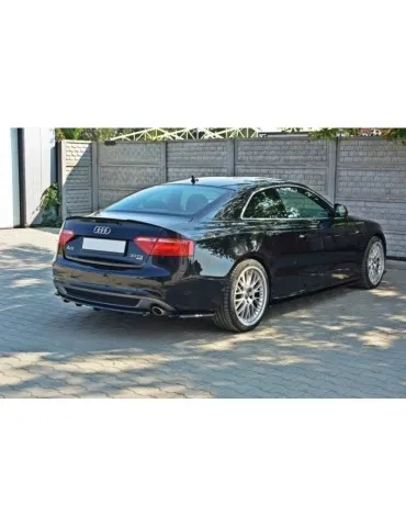 Diffuseur central Arrière AUDI A5 S-LINE (avec une barre verticale) - Maxton