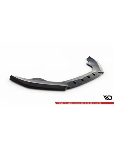 Lame de Pare-chocs Avant V.3 AUDI A4 S-LINE / S4 B8 Facelift - Maxton