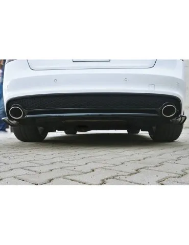 Diffuseur central Arrière AUDI A5 S-LINE Après Facelift (sans barres verticales) - Maxton