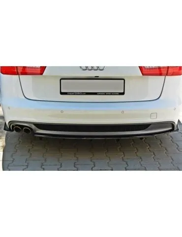 Diffuseur central Arrière AUDI A6 C7 S-LINE Avant - Maxton