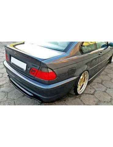 Diffuseur central Arrière BMW 3 E46 MPACK Coupe (sans barres verticales) - Maxton