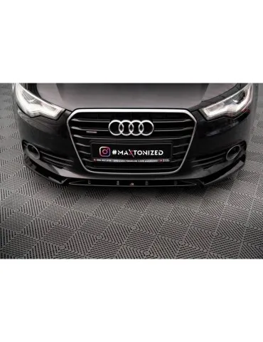 Lame de Pare-chocs Avant V.2 AUDI A6 C7 - Maxton