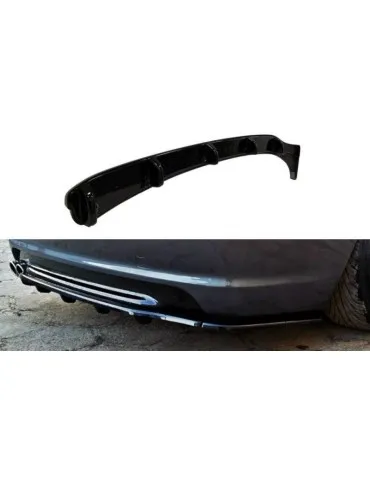 Diffuseur central Arrière BMW 3 E46 MPACK Coupe (avec une barre verticale) - Maxton