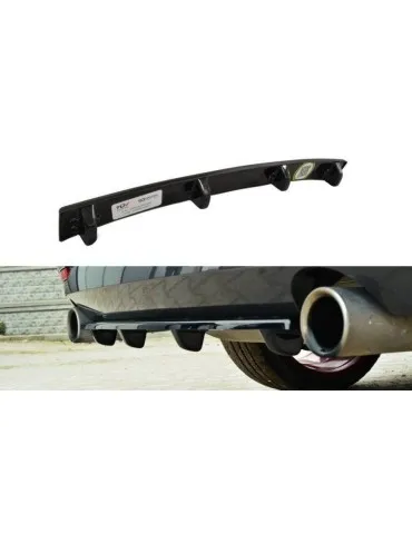Diffuseur central Arrière BMW 4 F32 M-PACK (avec barres verticales) - Maxton