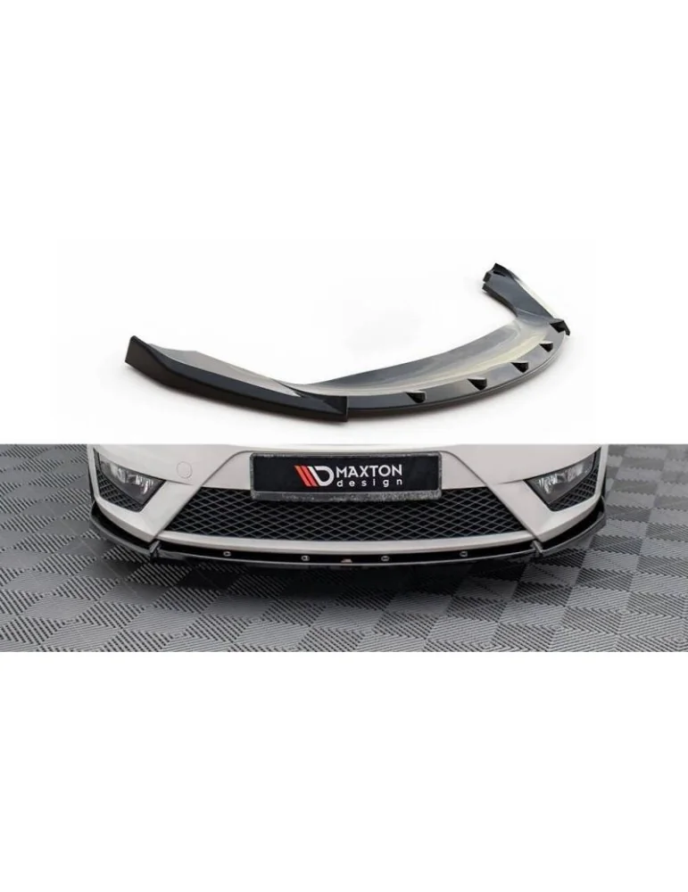 Lame de Pare-chocs Avant V.2 SEAT IBIZA FR SC Mk4 Facelift - Maxton