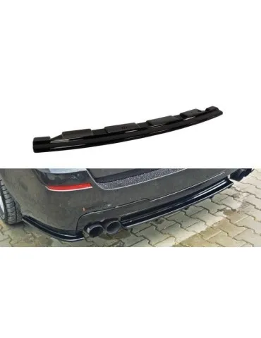 Lame / Diffuseur centrale Arrière BMW 5 F11 M-PACK - sans barres verticales (échappement doubles) - Maxton