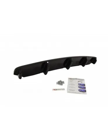 Diffuseur central Arrière BMW 6 Gran Coupé MPACK (avec une barre verticale) - Maxton