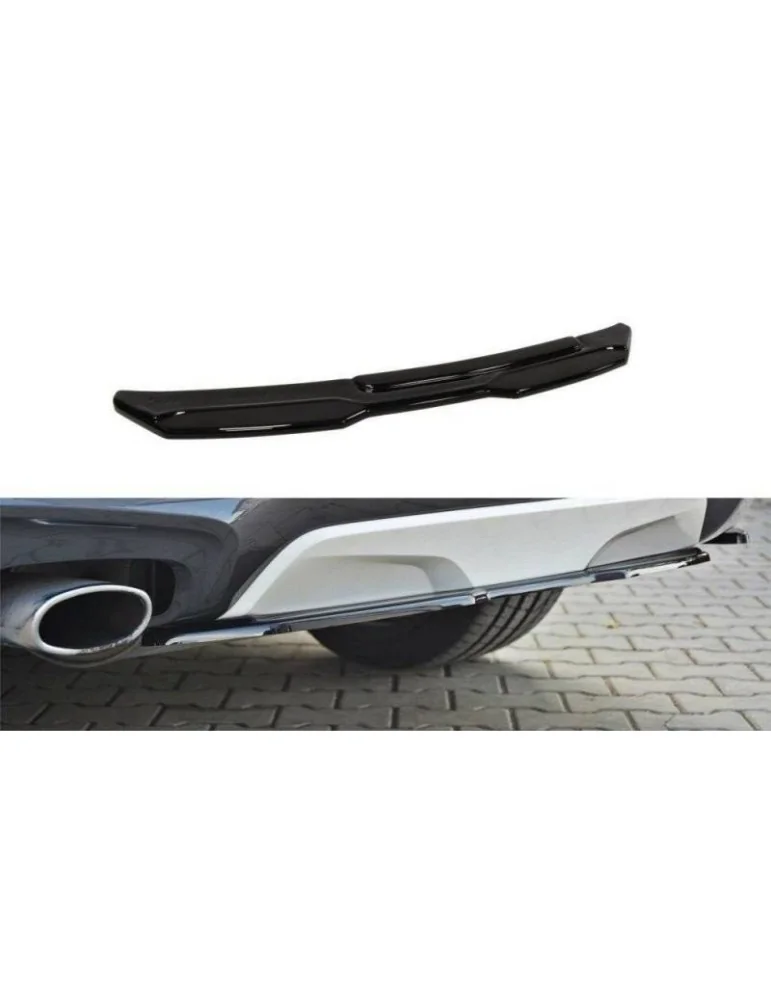 Diffuseur central Arrière BMW X4 M-PACK (sans une barre verticale) - Maxton